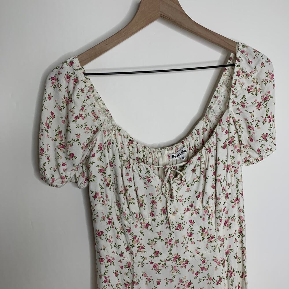 Reformation Corbin Floral Mini Dress Womens Size 8 - Picture 9 of 14